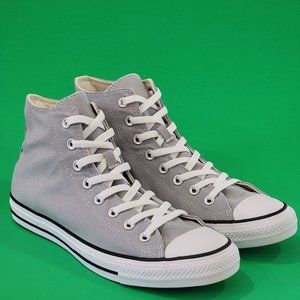 Converse CTAS Hi Classic Gray Unisex Sneakers 166705F NWT